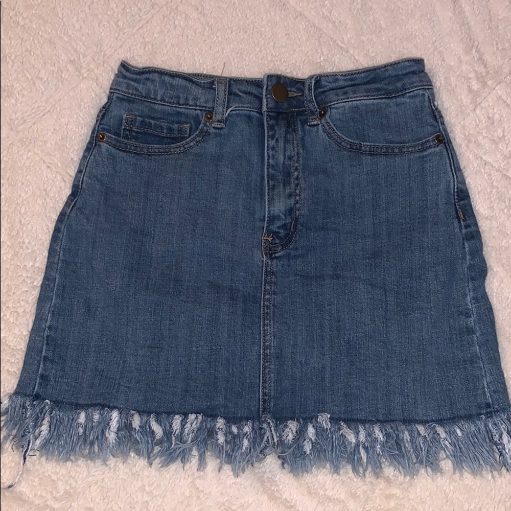 Denim skirt